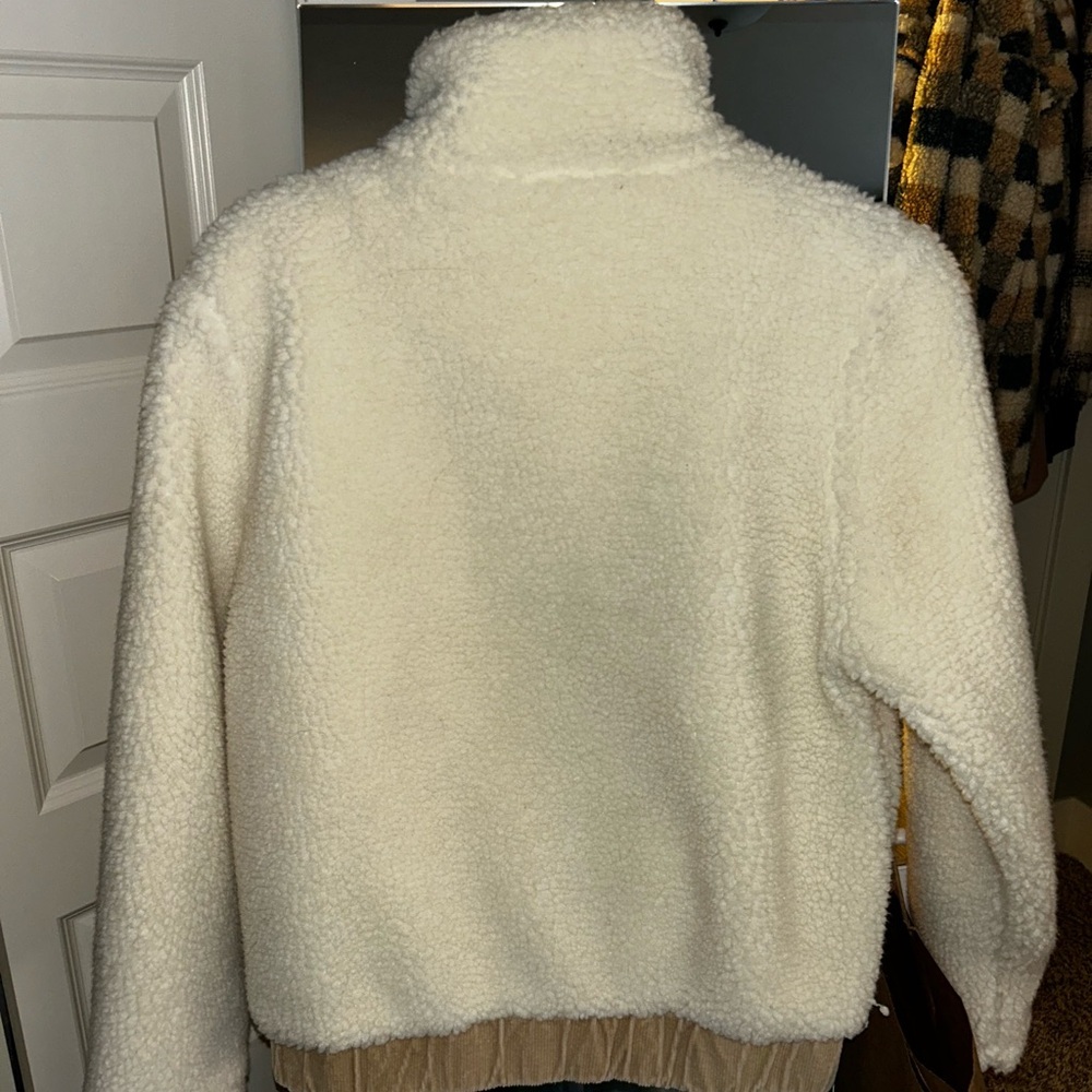 🍂Princess Polly Cream Teddy Jacket - Picture 5 of 6